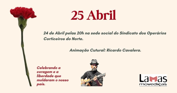 Comemorações Populares 25 Abril 